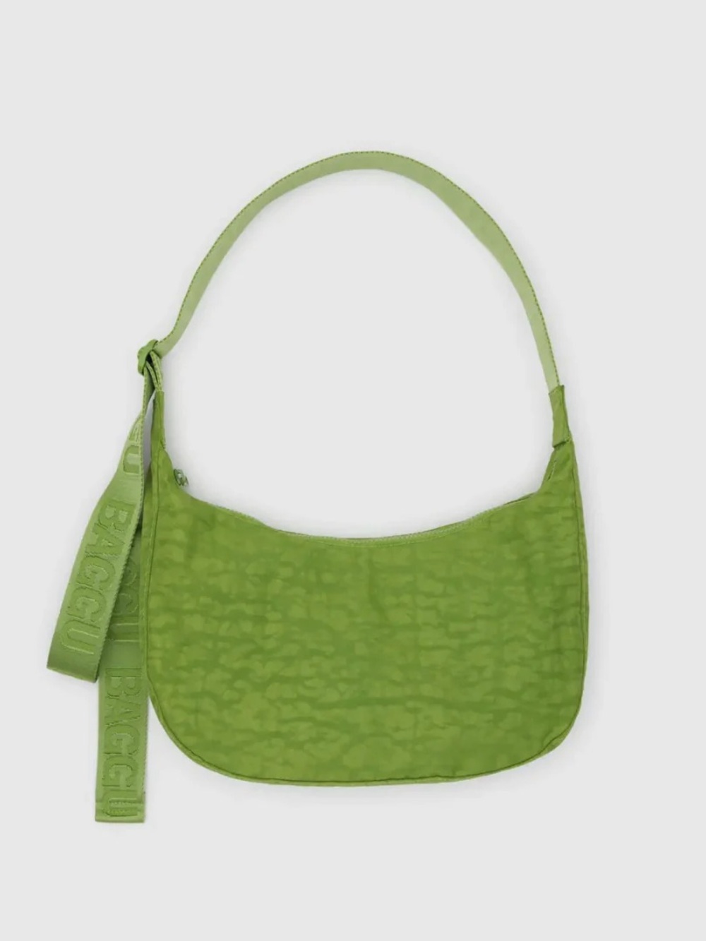 BAGGU Green Medium Crossbody Crescent Bag - Picture 2 of 4